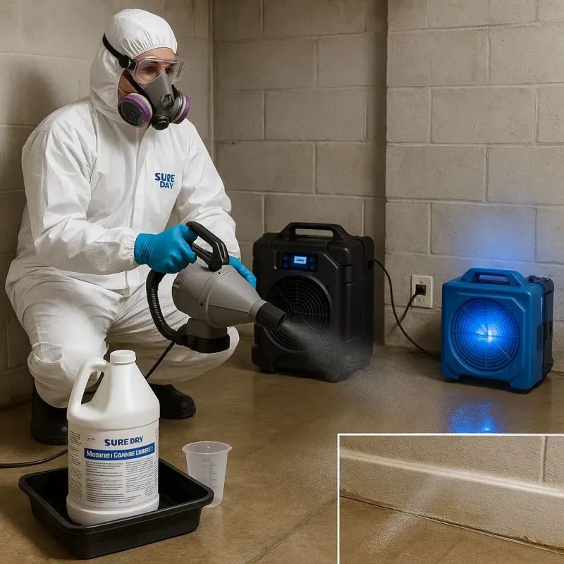 Sanitization and Odor Removal process in White Oak, TX