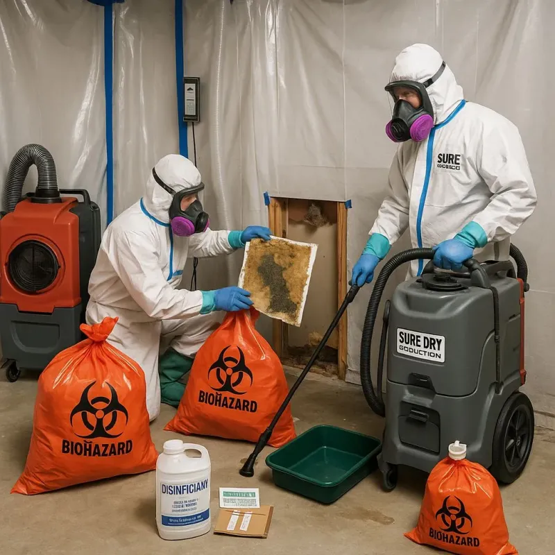 Contaminated Water Handling Protocols process in White Oak, TX