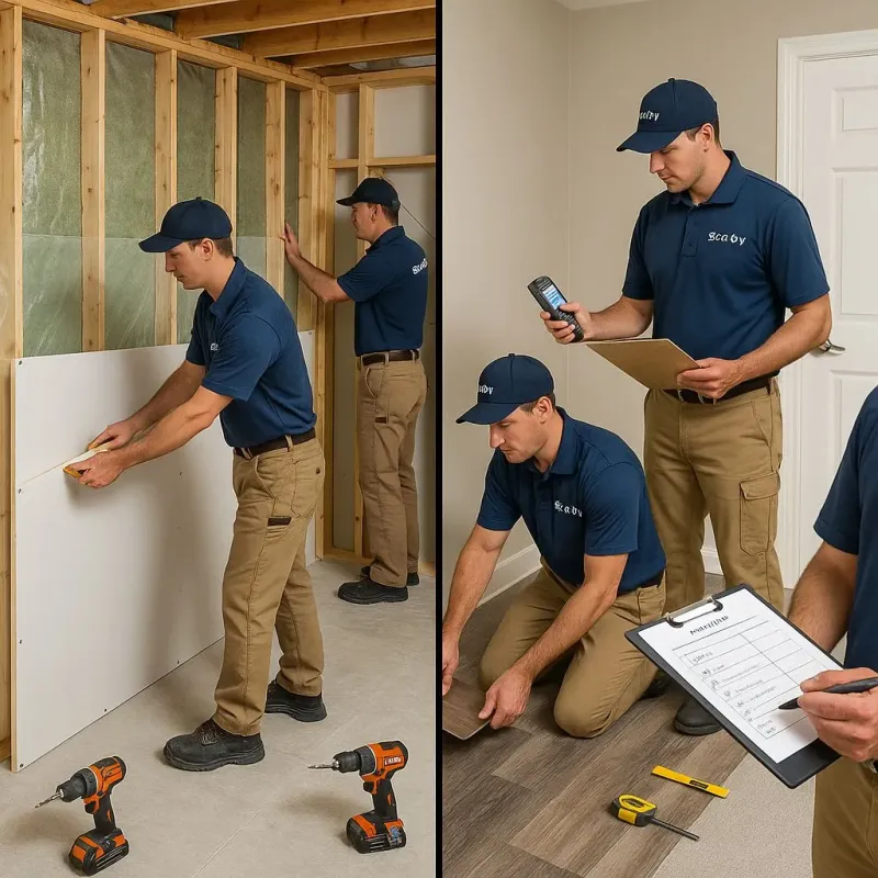 Repairs and Reconstruction process in White Oak, TX